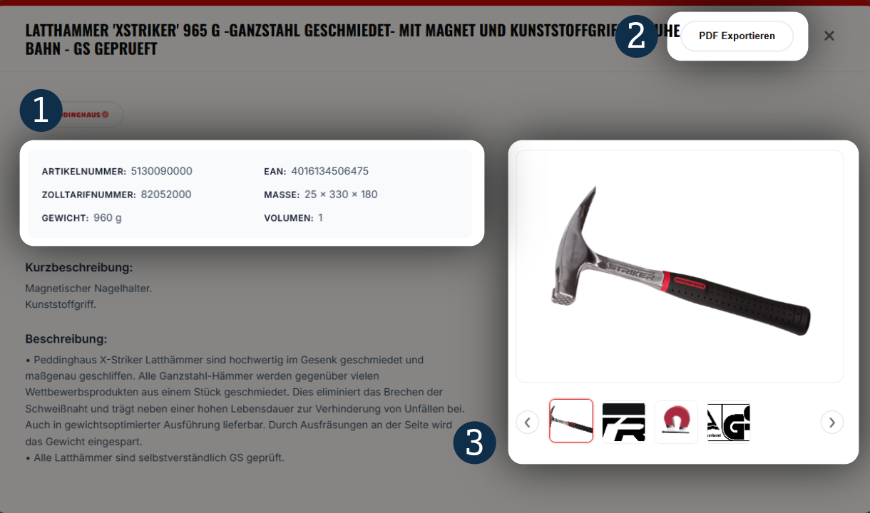 Artikel-Detailansicht